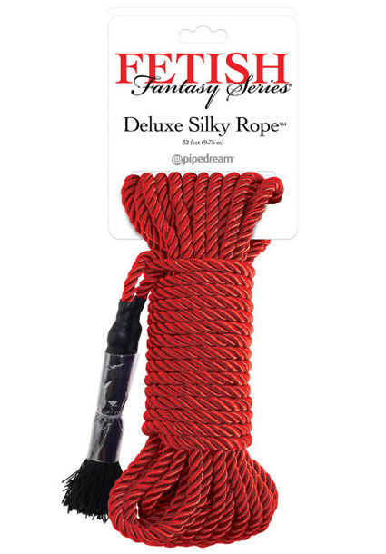Fetish Fantasy Silky Rope Rojo