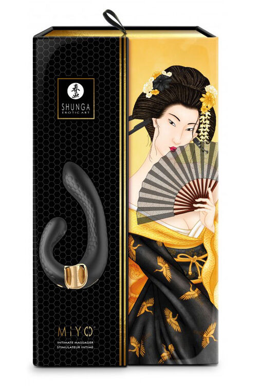 Shunga Vibrador Miyo Negro