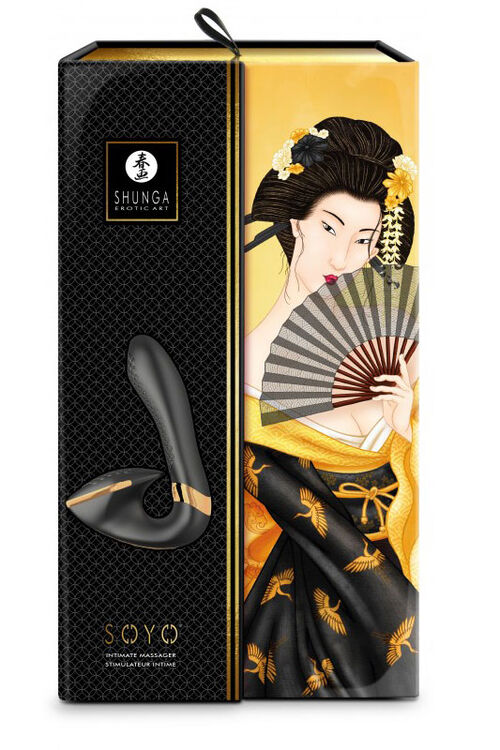 Shunga Vibrador Soyo Negro