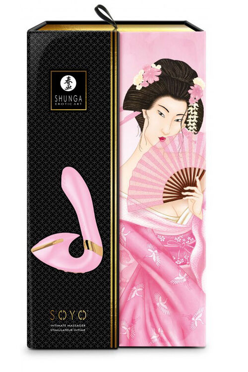 Shunga Vibrador Soyo Rosa