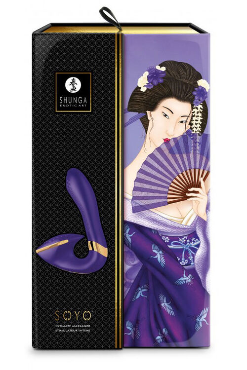 Shunga Vibrador Soyo Azul