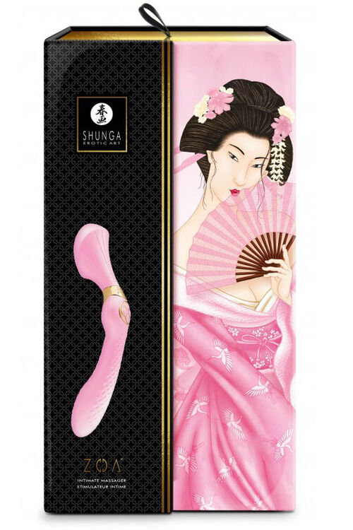 Shunga Vibrador Zoa Fucsia