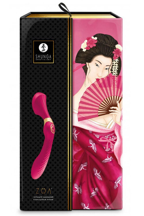 Shunga Vibrador Zoa Rosa