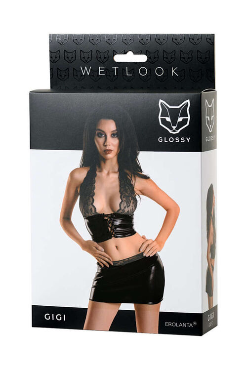 Glossy Conjunto Wet-Look GiGi Pequea