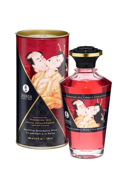 Shunga Aceite Intimo Fresas Cava