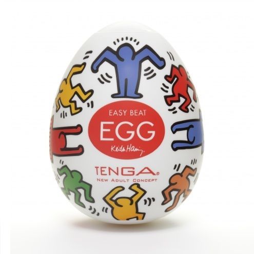 Egg Masturbador Dance by Keith Haring