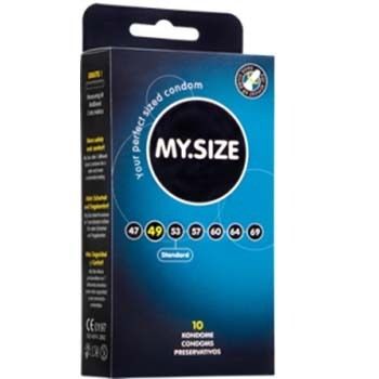 Preservativos mysize 49mm 10 unds
