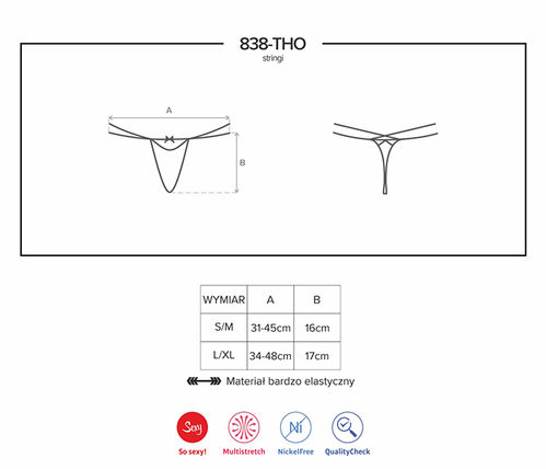 Obs. 838 Thong S/M